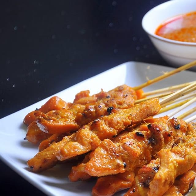Satay Chicken.